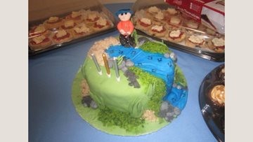 Birthday celebrations for Himley Mill care home Resident